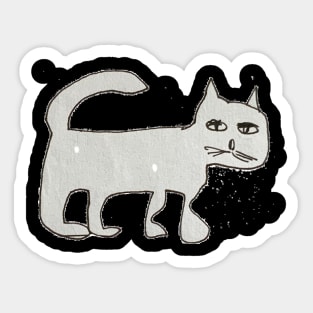 Cat walk Sticker